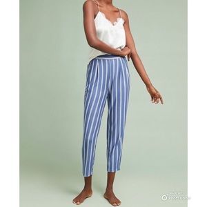 New ANTHROPOLOGIE Morrison Striped Cropped Pants sz XS